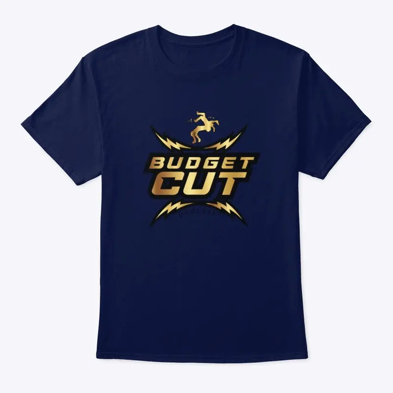 BUDGET CUT PODCAST T-SHIRT